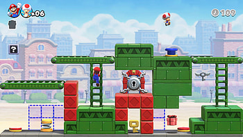 Mario vs Donkey Kong - Vibrant Game Scene, video game, Mario vs. Donkey Kong HD wallpaper