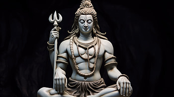 Mahadev The Supreme God Statue, Shiva, religious, Mahadev HD wallpaper