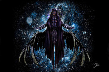 the unvirse angel, gothic, bvb, zexon, anime HD wallpaper