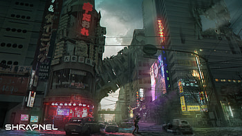 Shrapnel Landscape, video game, Shrapnel HD wallpaper