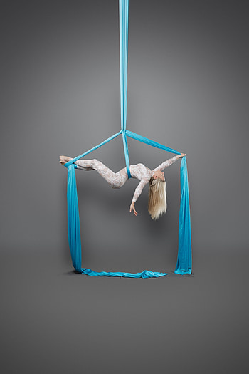 Aerial silks, Mesmerizing performances, Graceful acrobatics, Ethereal art HD phone wallpaper