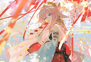 Genshin Impact Ultra – Yae Miko, The Elegant Guuji, Genshin Impact, Yae Miko Guuji (Genshin Impact) HD wallpaper