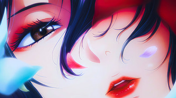 Hells Paradise - Anime girl, Hell's Paradise, Anime Girl, Flower, Close-up HD wallpaper