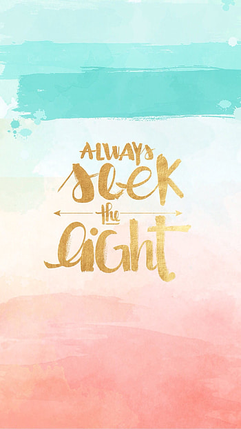 Watercolour coral mint gold seek the light background lockscreen HD phone wallpaper