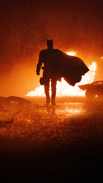2022 BATMAN, atmosphere, sky, fire, joker HD phone wallpaper