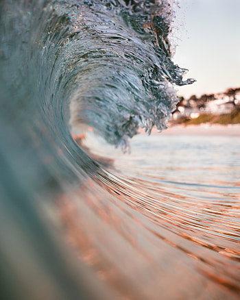 Tide, sea wave, splashes HD phone wallpaper