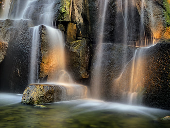 Nature, Water, Stones, Rocks, Waterfall HD wallpaper