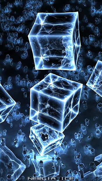 4d, Ice Cubes, 4 d HD phone wallpaper
