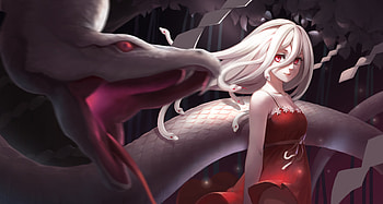 Nadeko Sengoku Monogatari Series, monogatari, anime-girl, anime HD wallpaper