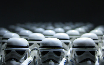 Begging lego stormtrooper | Wide HD wallpaper