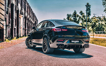 Mercedes-AMG GLE 63, 2021, Brabus 800, , rear view, exterior, tuning GLE 63, Brabus, German cars, Mercedes HD wallpaper