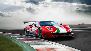 Ferrari 488 GT3 Evo 2020 HD wallpaper