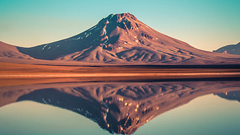Lejia Lake Mountains Reflection, lake, mountains, reflection, nature HD wallpaper