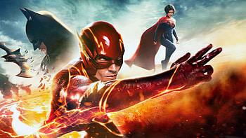 The Flash Movie Promotion Banner, the-flash-movie, the-flash, flash, batman, supergirl, superheroes, poster, movies, 2023-movies HD wallpaper