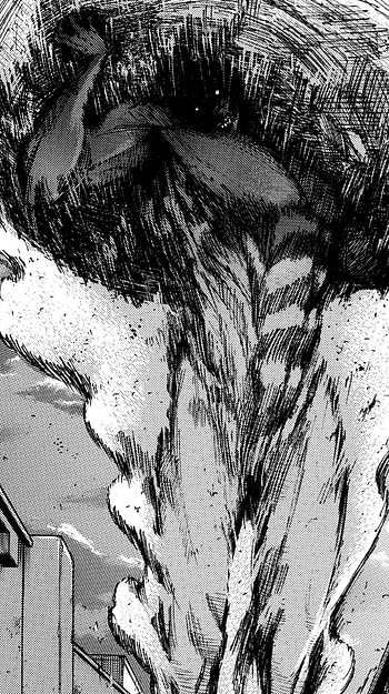 Attack on titan, rock, jaw, art, Eren HD phone wallpaper
