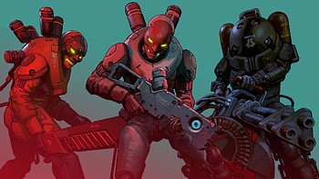 Robots' team, Ruiner, video game HD wallpaper