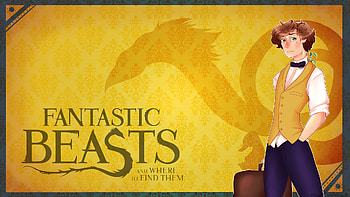 Fantastic Beasts , Samantha Simpson, Occamy creature, Fantastic HD wallpaper