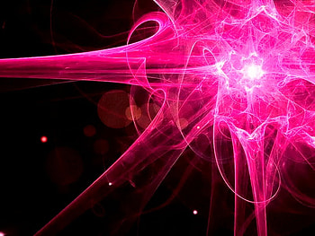 persona, pink, fractual, 3d, art, enhanced HD wallpaper