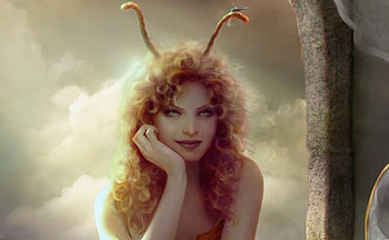 Sweet Fairie, art, girl, beautiful, elf, nice, woman, fairy, digital, fantasy, cg, fine, fairie, lovely HD wallpaper