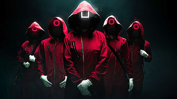 Squid Game, Netflix HD wallpaper