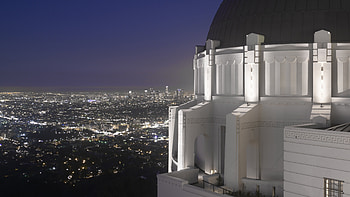Griffith Observatory, Bega HD wallpaper