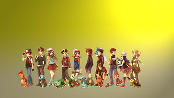 Pokémon Starter Squad — Video Game, Pokemon, video game, starter pokemon HD wallpaper