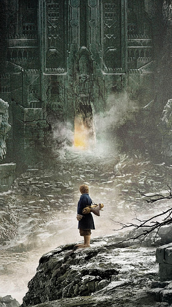 The Hobbit, Battle of the Five Armies, Smaug the Dragon, Epic fantasy saga HD phone wallpaper