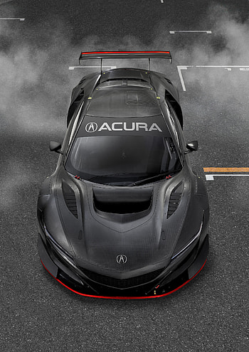 Acura NSX GT3 Evo, Sinister racer, 2019 edition, Carscoops feature HD phone wallpaper