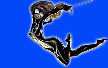 Spidergirl, book, abstract, fantasy, comic, character HD wallpaper