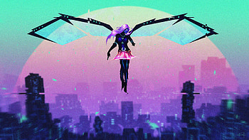 Modern Day Angel , artist, artwork, digital-art, deviantart HD wallpaper