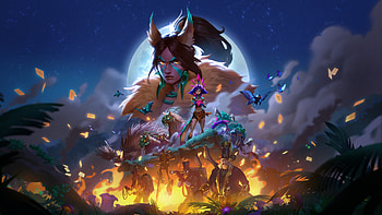 Nidalee Neeko LoL Runeterra PC, Video Game, Legends Of Runeterra, Neeko (League Of Legends), Nidalee (League Of Legends) HD wallpaper
