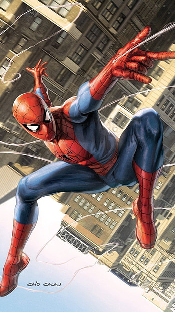 Spiderman Comic, Spider man, Comic HD phone wallpaper