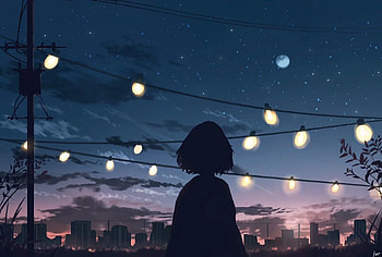 Aesthetic Simple Anime, Sad Aesthetic Anime Laptop HD wallpaper