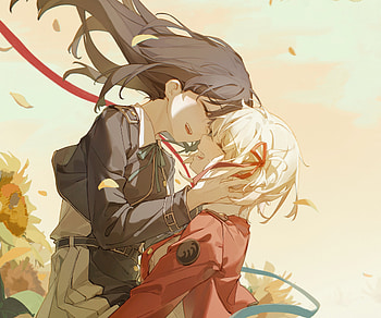 Chisato Nishikigi & Takina Inoue, Takina Inoue, Chisato Nishikigi, Anime, Lycoris Recoil HD wallpaper