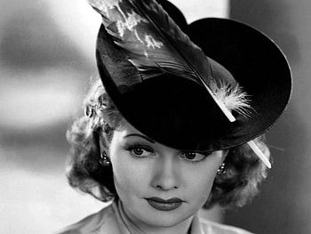 Lucille Ball01, actor, eyes, hat, i love lucy HD wallpaper