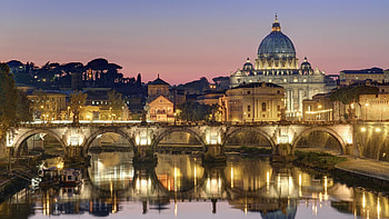 Rome skyline, Ancient wonders, Eternal city, Italian grandeur HD wallpaper