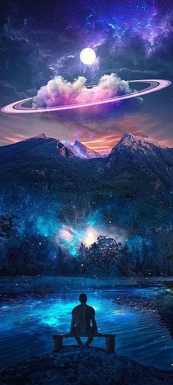 LoveLife, sky, night, space HD phone wallpaper