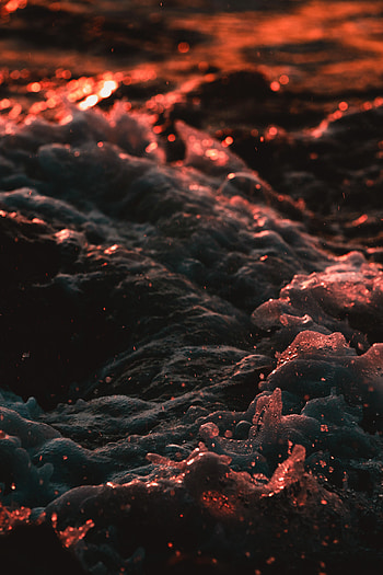 Nature, Sea, Waves, Macro, Spray, Foam HD phone wallpaper