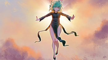 Anime - One-Punch Man Tatsumaki (One-Punch Man) HD wallpaper