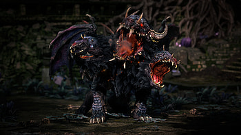 Epic Cerberus in Path of Exile 2 - Ultra, video game, Path of Exile 2, cerberus HD wallpaper
