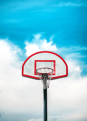 Sports, Sky, Basketball, Shield, Grid, Basketball Hoop, Basketball Ring HD phone wallpaper