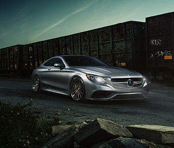 2018, Mercedes-AMG S 63 4MATIC, luxurious sedan, outdoor HD wallpaper