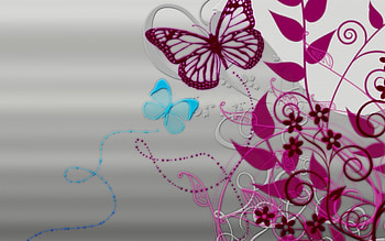 Abstract, Butterflies, Background, Patterns, Lines HD wallpaper