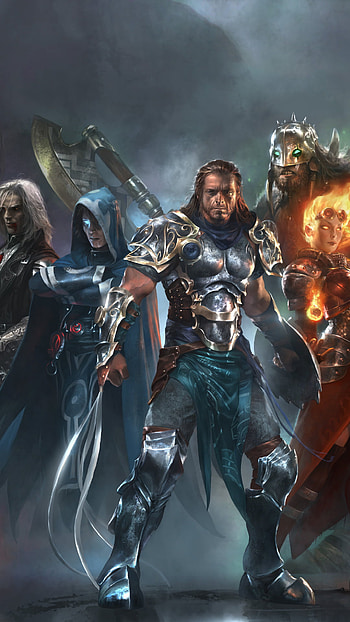 Planeswalkers pantheon, Cryptcrawler, Gaming inspiration, MTG HD phone wallpaper