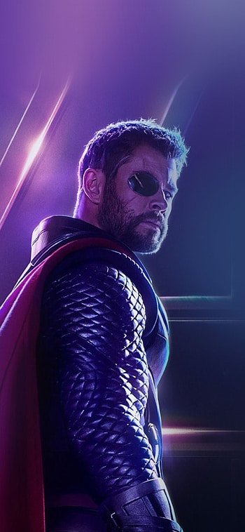 Avengers: Infinity War, Chris Hemsworth (Thor) HD phone wallpaper