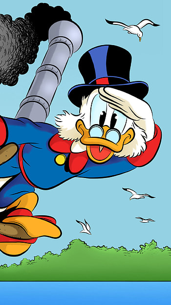 Scrooge McDuck from DuckTales HD phone wallpaper