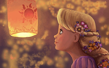 Rapunzel HD wallpaper
