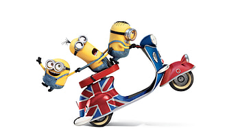 Minions animation, Funny minions, 3 HD wallpaper