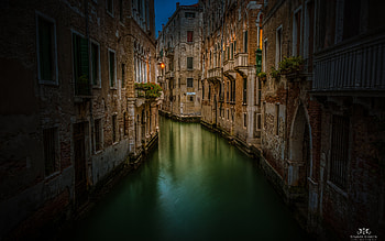 Venice, buildings, France, water HD wallpaper