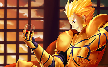 Gilgamesh, Fate, Heroic warrior, Anime HD wallpaper